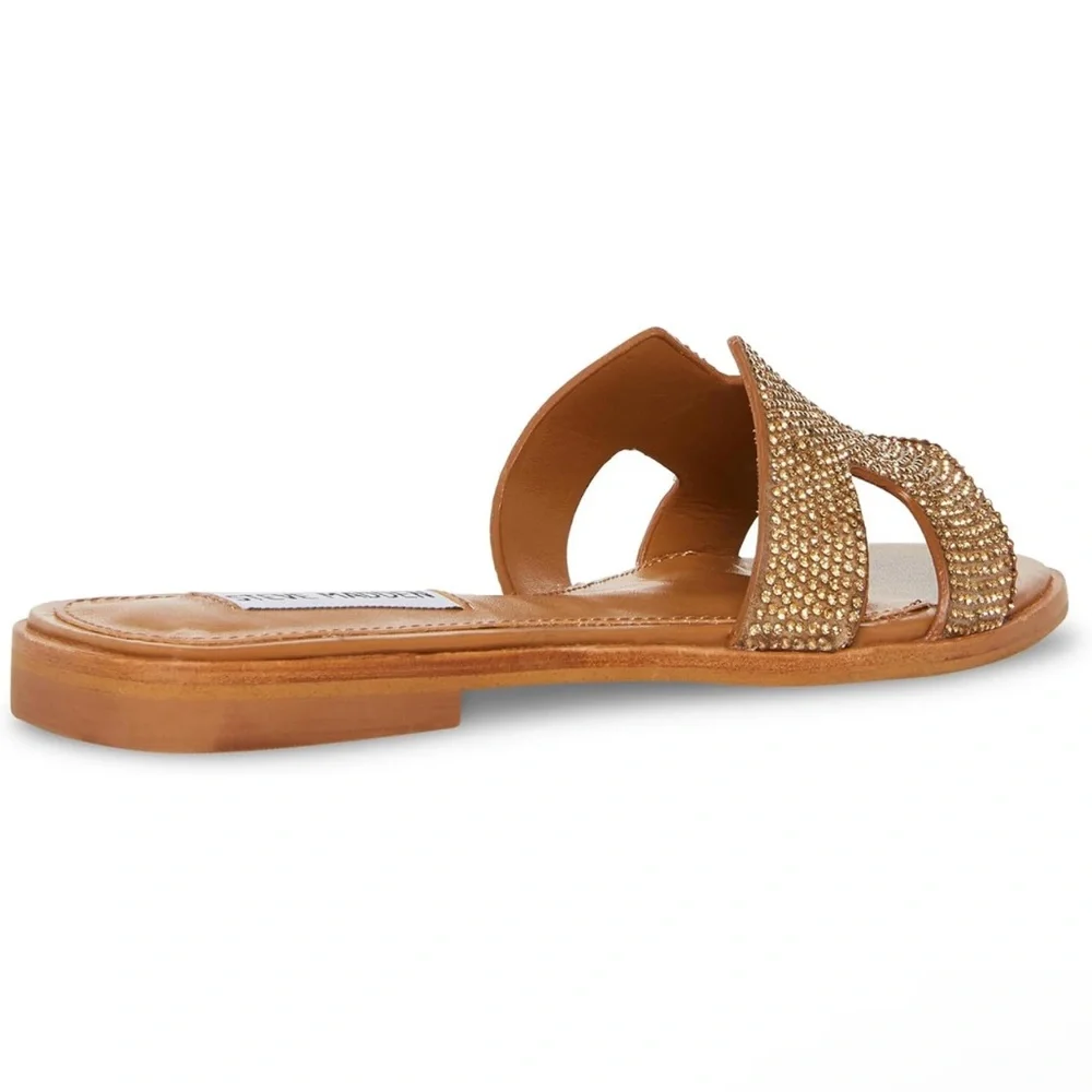 NWT Steve Madden Hadyn Bronze Rhinestone Size 10 - Picture 7 of 7